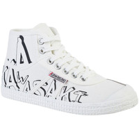 Παπούτσια Άνδρας Ψηλά Sneakers Kawasaki FOOTWEAR -  Graffiti Canvas Boot K202415 1002 Άσπρο