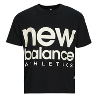 Υφασμάτινα T-shirt με κοντά μανίκια New Balance Out of bound Black