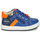 Παπούτσια Αγόρι Χαμηλά Sneakers Geox B BIGLIA B. B - NAPPA+DENIM SL Μπλέ / Orange