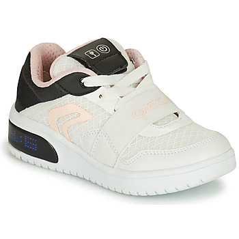 Παπούτσια Αγόρι Χαμηλά Sneakers Geox J XLED G. A - MESH+ECOP BOTT Άσπρο / Black