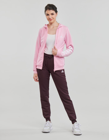 Υφασμάτινα Γυναίκα Σετ από φόρμες adidas Performance W LIN FT TS Ροζ / αυθεντικό 