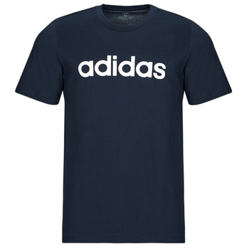 Υφασμάτινα Άνδρας T-shirt με κοντά μανίκια Adidas Sportswear M LIN SJ T Encre / Légende