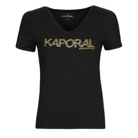 Υφασμάτινα Γυναίκα T-shirt με κοντά μανίκια Kaporal FRANK Black