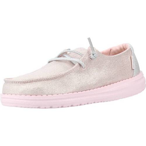 Παπούτσια Κορίτσι Χαμηλά Sneakers HEY DUDE WENDY YOUTH Ροζ