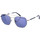 Ρολόγια & Kοσμήματα óculos de sol Calvin Klein Jeans CKJ20111S-001 Silver