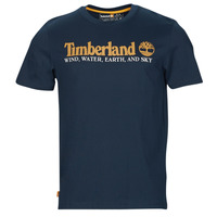 Υφασμάτινα Άνδρας T-shirt με κοντά μανίκια Timberland Wind Water Earth And Sky SS Front Graphic Tee Μπλέ / Marine