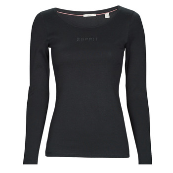 Υφασμάτινα Γυναίκα Μπλουζάκια με μακριά μανίκια Esprit SUS lslv sl Black