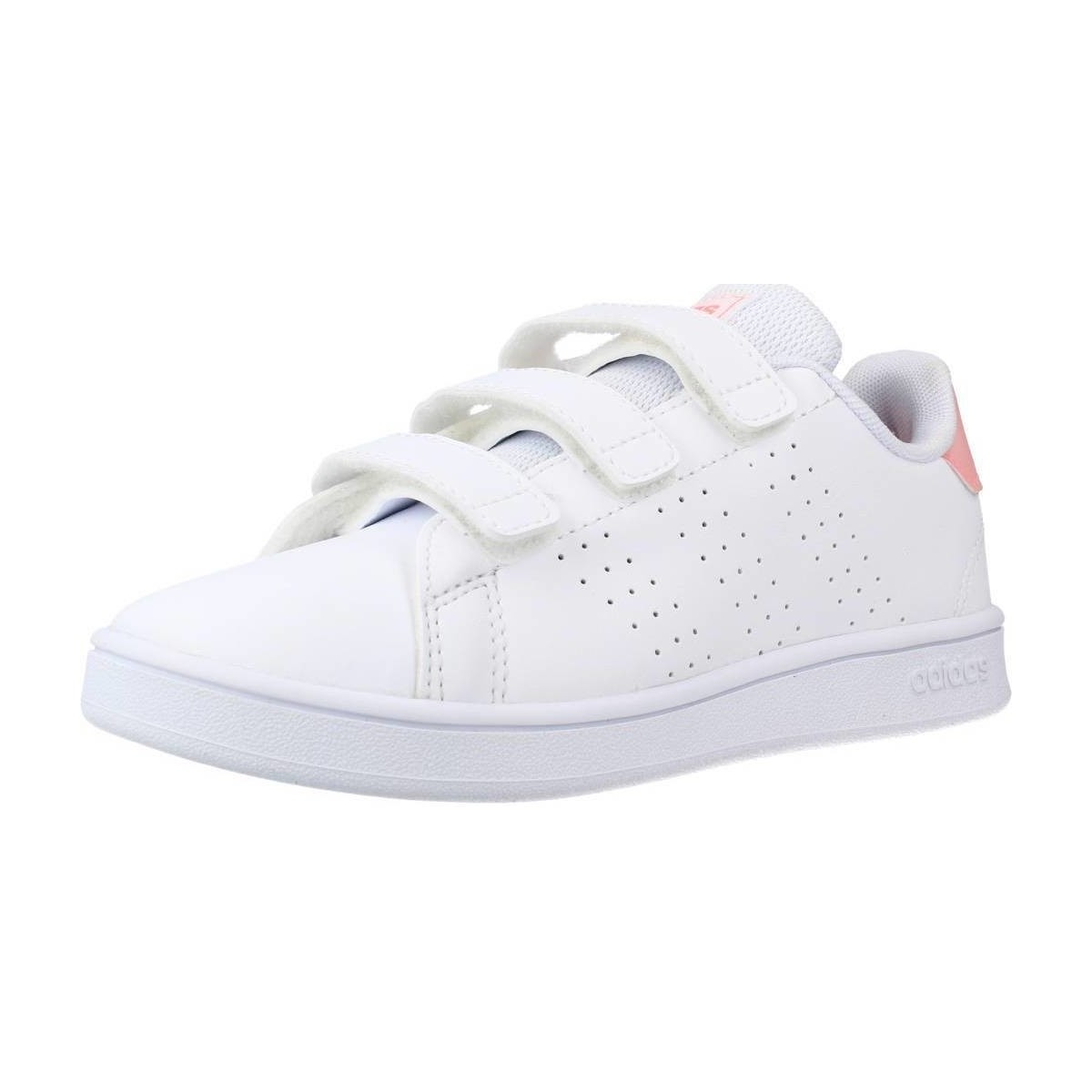 Παπούτσια Κορίτσι Χαμηλά Sneakers adidas Originals ADVANTAGE CF C Άσπρο