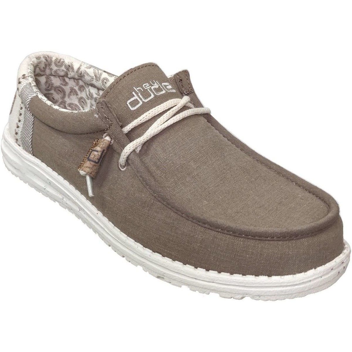 Xαμηλά Sneakers Dude Wally linen natural