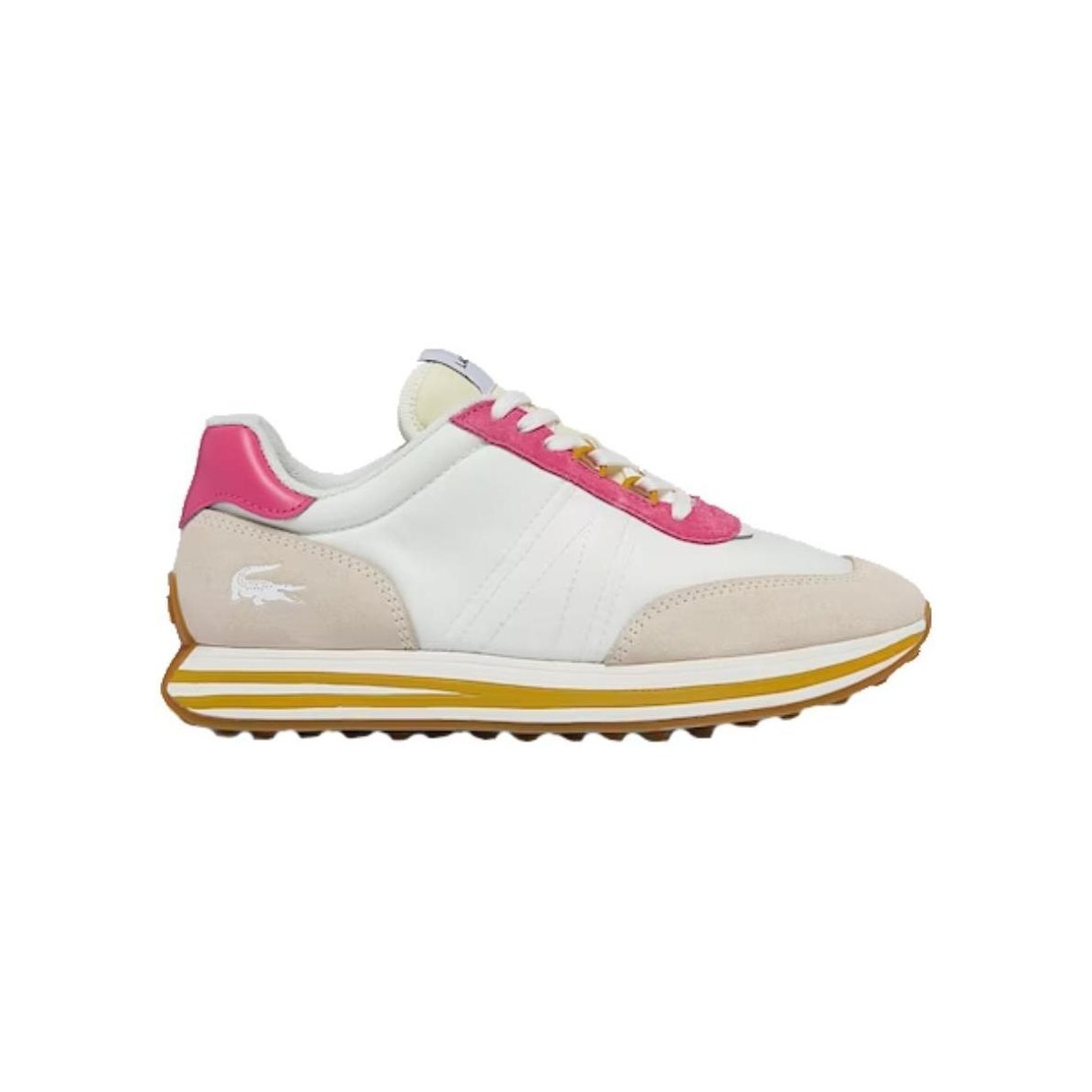Παπούτσια Γυναίκα Χαμηλά Sneakers Lacoste  Ροζ