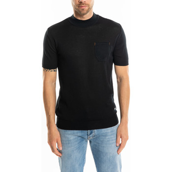 Υφασμάτινα Άνδρας T-shirt με κοντά μανίκια Takeshy Kurosawa  Black