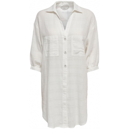 Υφασμάτινα Γυναίκα Μπλούζες Only Shirt Naja S/S - Bright White Άσπρο