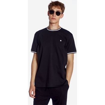 Υφασμάτινα Άνδρας T-shirts & Μπλούζες Sogo ΑΝΔΡΙΚΟ T-SHIRT Black