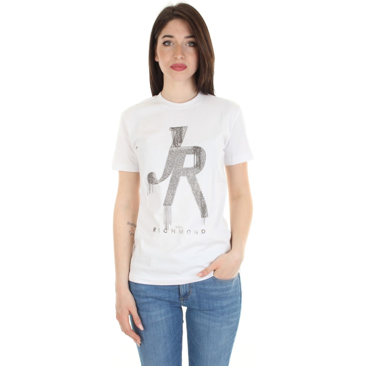 T-shirt με κοντά μανίκια John Richmond RWP22182TS