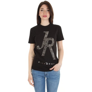 Υφασμάτινα Γυναίκα T-shirt με κοντά μανίκια John Richmond RWP22177TS Black