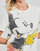 Υφασμάτινα Γυναίκα T-shirt με κοντά μανίκια Desigual PLSD TO MEET U MICKEY Άσπρο