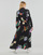 Υφασμάτινα Γυναίκα Μακριά Φορέματα Desigual KASSANDRA Black / Multicolour