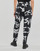 Υφασμάτινα Γυναίκα Παντελόνια Πεντάτσεπα Desigual PANT_BROCHA Black / Άσπρο
