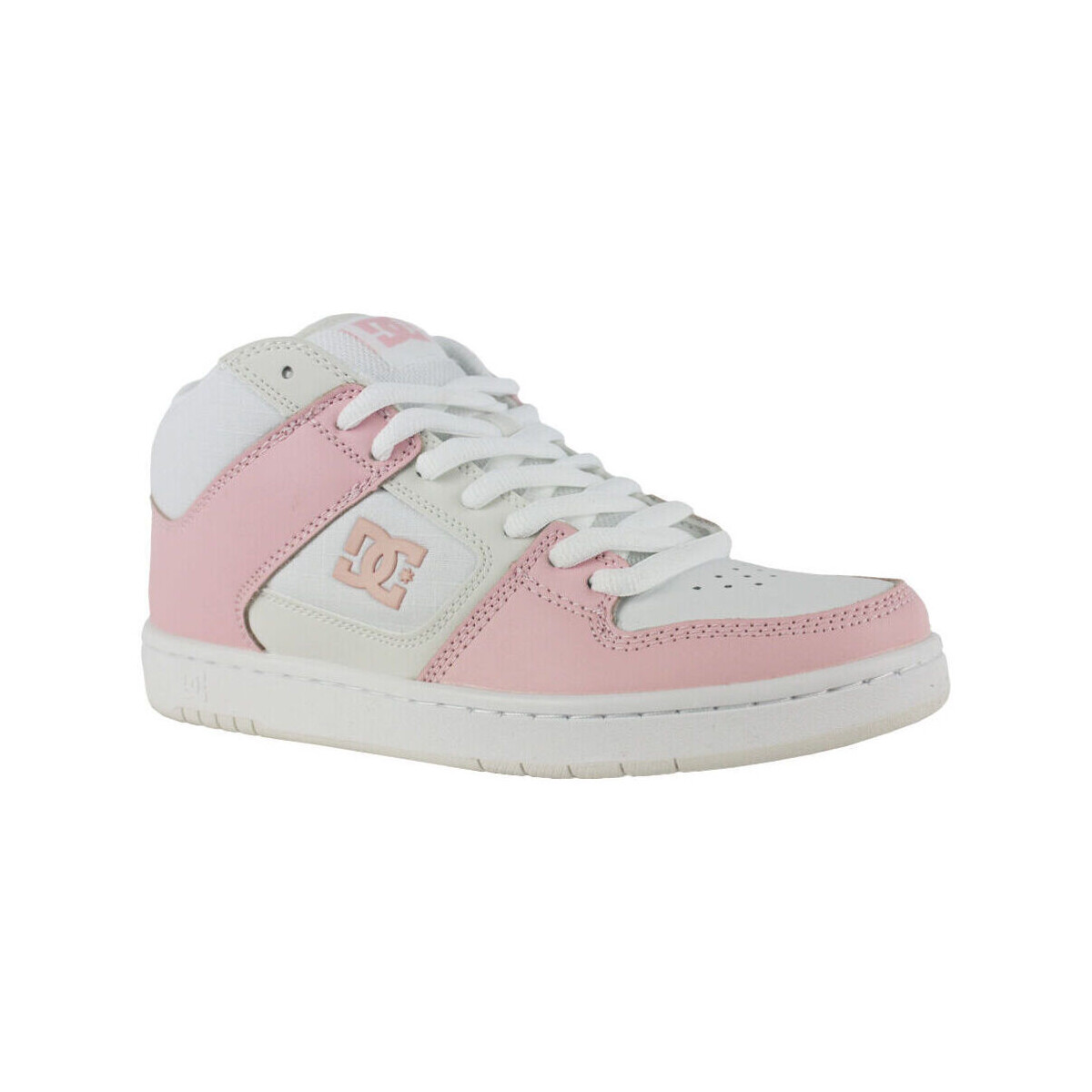Παπούτσια Γυναίκα Sneakers DC Shoes Manteca 4 mid ADJS100147 WHITE/PINK (WPN) Άσπρο
