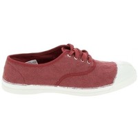 Παπούτσια Γυναίκα Sneakers Bensimon Toile Lacet Broderie Amarante Red
