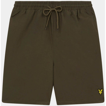 Υφασμάτινα Άνδρας Μαγιώ / shorts για την παραλία Lyle And Scott Plain swim short Green