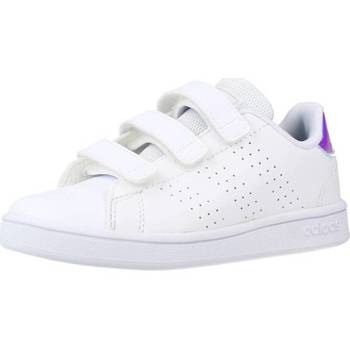 Παπούτσια Κορίτσι Χαμηλά Sneakers adidas Originals ADVANTAGE C Άσπρο