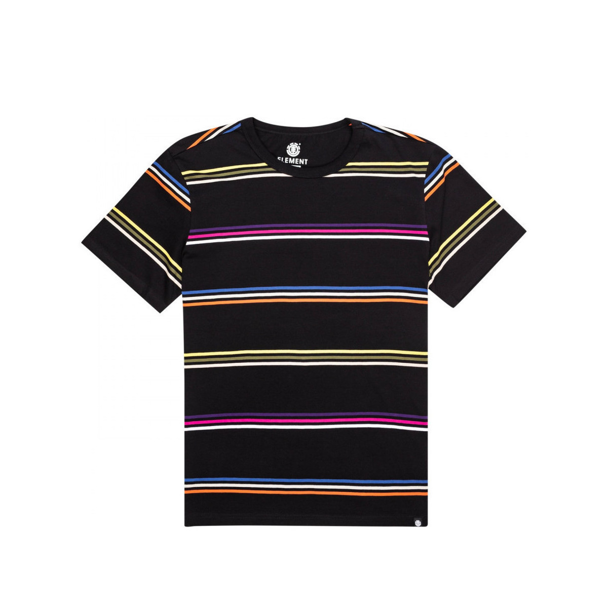 Υφασμάτινα Άνδρας T-shirts & Μπλούζες Element Wilow stripe Black