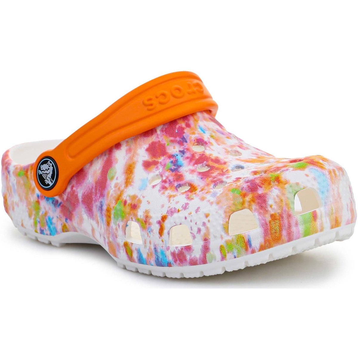 Παπούτσια Παιδί Σανδάλια / Πέδιλα Crocs Classic Tie Dye Graphic Kids Clog 206995-83B Multicolour