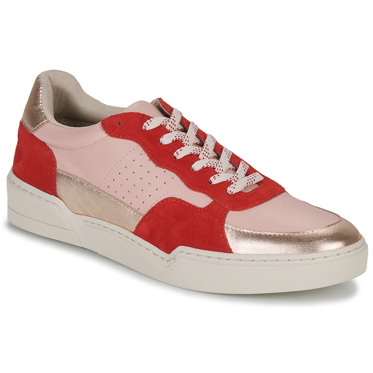 Παπούτσια Γυναίκα Χαμηλά Sneakers Fericelli DAME Ροζ / Red