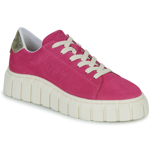 Παπούτσια Γυναίκα Χαμηλά Sneakers Betty London MABELLE Ροζ / Άσπρο