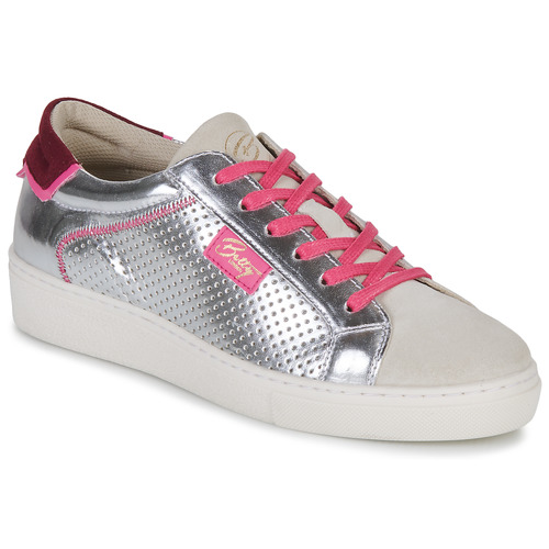 Παπούτσια Γυναίκα Χαμηλά Sneakers Betty London SANDRA Silver / Ροζ