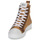 Παπούτσια Γυναίκα Ψηλά Sneakers Betty London ETOILE Camel / Άσπρο