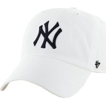 Αξεσουάρ Άνδρας Κασκέτα '47 Brand New York Yankees MLB Clean Up Cap Άσπρο
