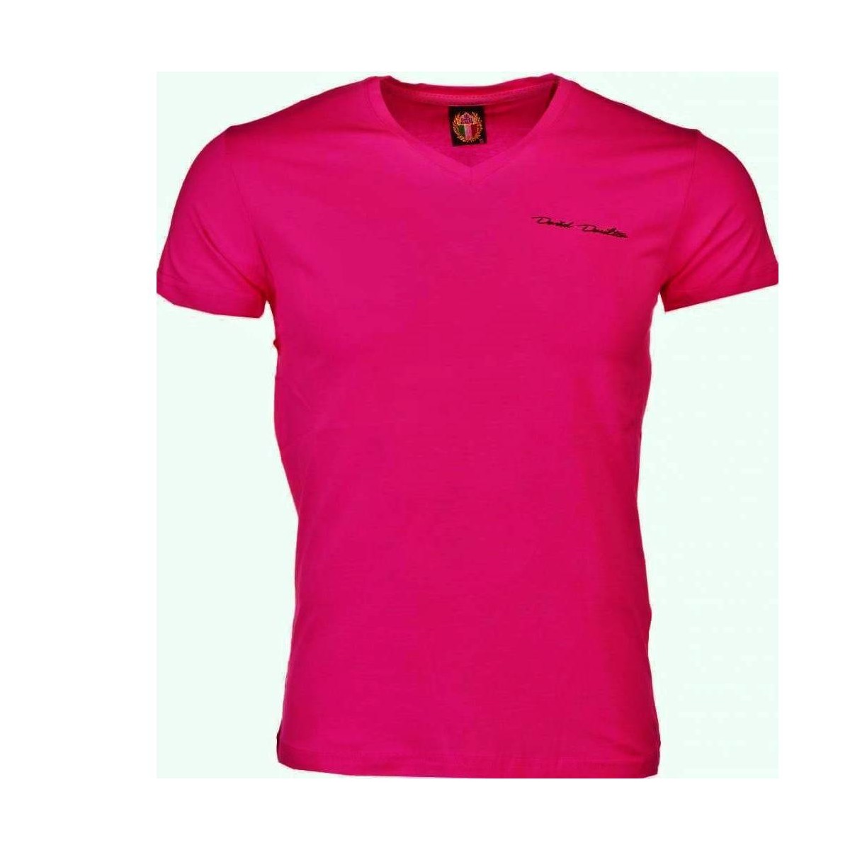 Υφασμάτινα Άνδρας T-shirt με κοντά μανίκια David Copper 6694332 Ροζ
