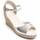 Παπούτσια Γυναίκα Σανδάλια / Πέδιλα Pinkdesert 75269 Silver