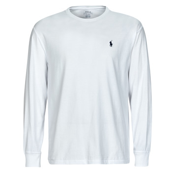 Υφασμάτινα Άνδρας Μπλουζάκια με μακριά μανίκια Polo Ralph Lauren SSCNM2-SHORT SLEEVE-T-SHIRT Άσπρο / Ασπρό