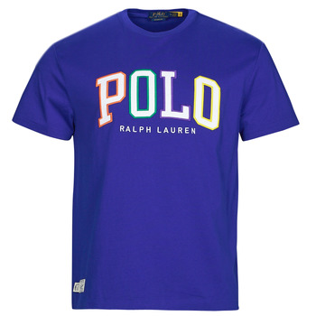 Υφασμάτινα Άνδρας T-shirt με κοντά μανίκια Polo Ralph Lauren SSCNCLSM1-SHORT SLEEVE-T-SHIRT Μπλέ / Roi