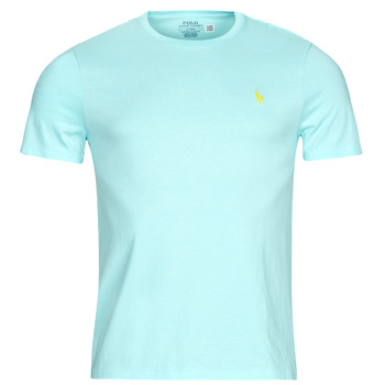 Υφασμάτινα Άνδρας T-shirt με κοντά μανίκια Polo Ralph Lauren SSCNCMSLM2-SHORT SLEEVE-T-SHIRT Turquoise