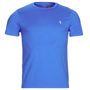 Υφασμάτινα Άνδρας T-shirt με κοντά μανίκια Polo Ralph Lauren SSCNCMSLM2-SHORT SLEEVE-T-SHIRT Μπλέ