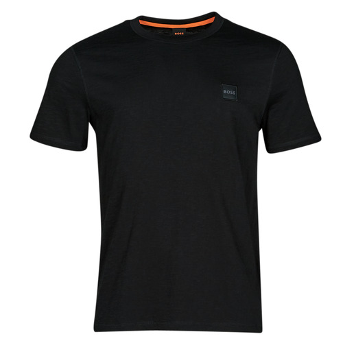 Υφασμάτινα Άνδρας T-shirt με κοντά μανίκια BOSS Tegood Black