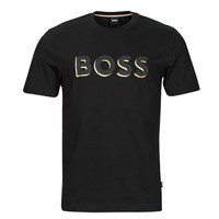 Υφασμάτινα Άνδρας T-shirt με κοντά μανίκια BOSS Tiburt 339 Black / Gold