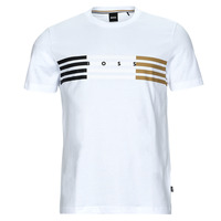 Υφασμάτινα Άνδρας T-shirt με κοντά μανίκια BOSS Tiburt 332 Άσπρο