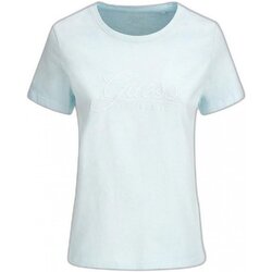 Υφασμάτινα Γυναίκα T-shirts & Μπλούζες Guess W2GI09 I3Z00 Μπλέ
