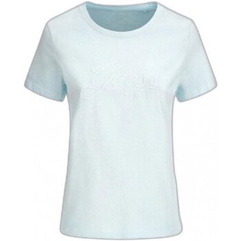 Υφασμάτινα Γυναίκα T-shirts & Μπλούζες Guess W2GI09 I3Z00 Μπλέ