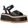 Παπούτσια Γυναίκα Σανδάλια / Πέδιλα Elvio Zanon EQ5201X Black