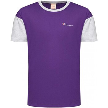 Υφασμάτινα Άνδρας T-shirt με κοντά μανίκια Champion 214285 VS017 Violet