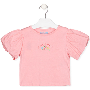 Υφασμάτινα Παιδί T-shirts & Μπλούζες Losan 216-1015AL Ροζ
