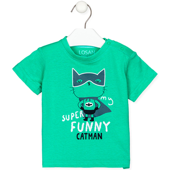 Υφασμάτινα Παιδί T-shirts & Μπλούζες Losan 217-1301AL Green