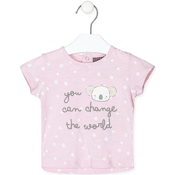 Υφασμάτινα Παιδί T-shirts & Μπλούζες Losan 218-1012AL Ροζ