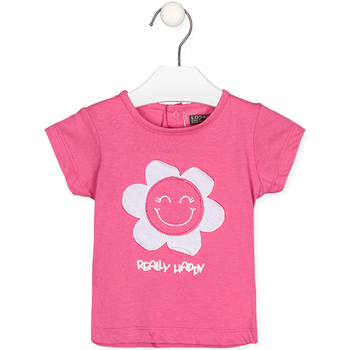 Υφασμάτινα Παιδί T-shirts & Μπλούζες Losan 218-1016AL Ροζ